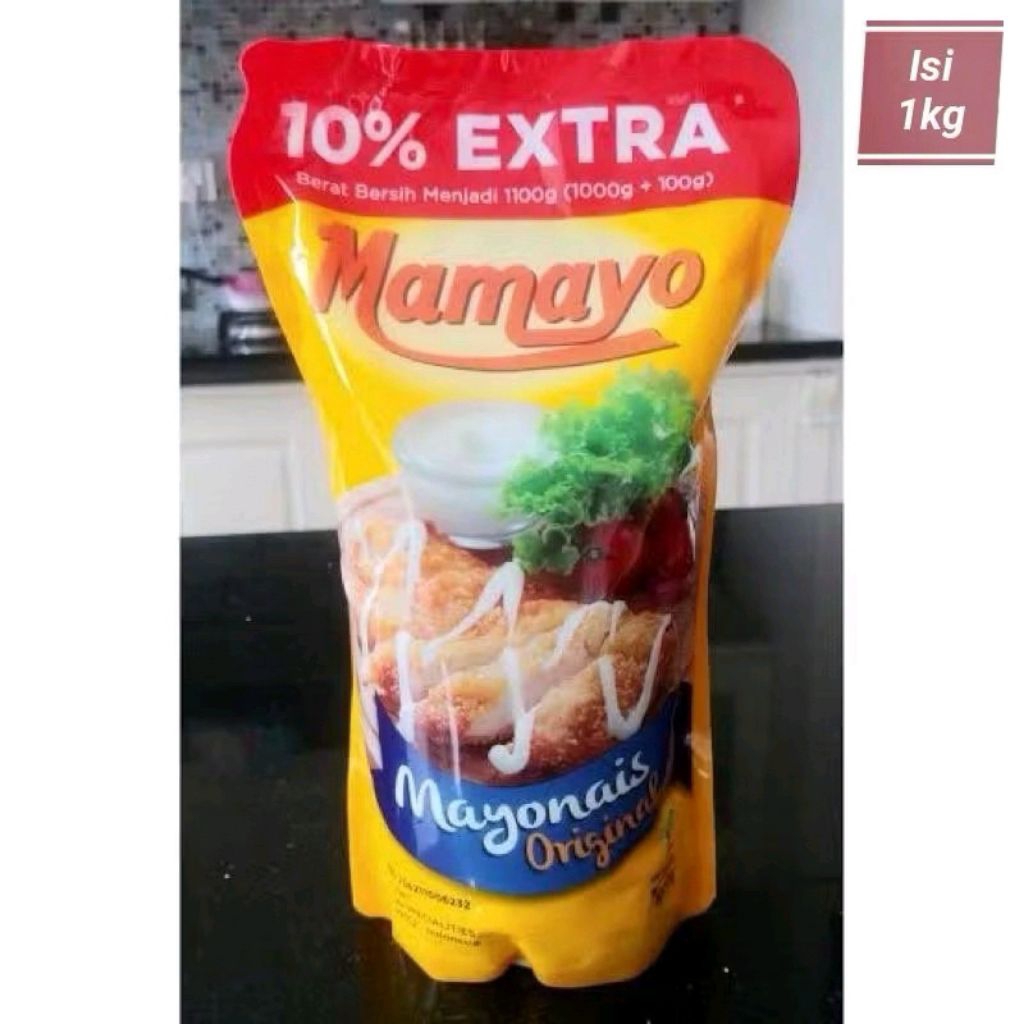 

MAMAYO MAYONAISE KEMASAN POUNCH 1KG