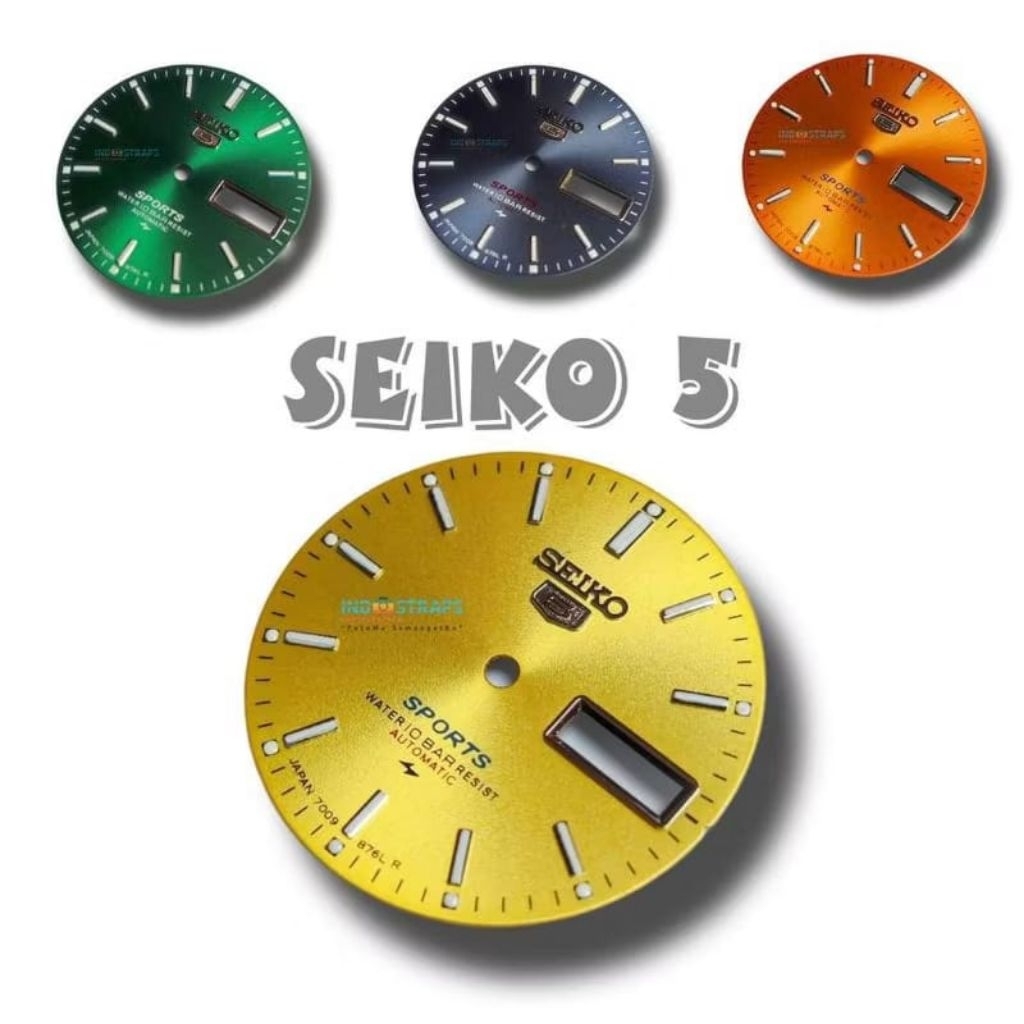 Dial Plat SEIKO 5 Plat Jam SEIKO 5