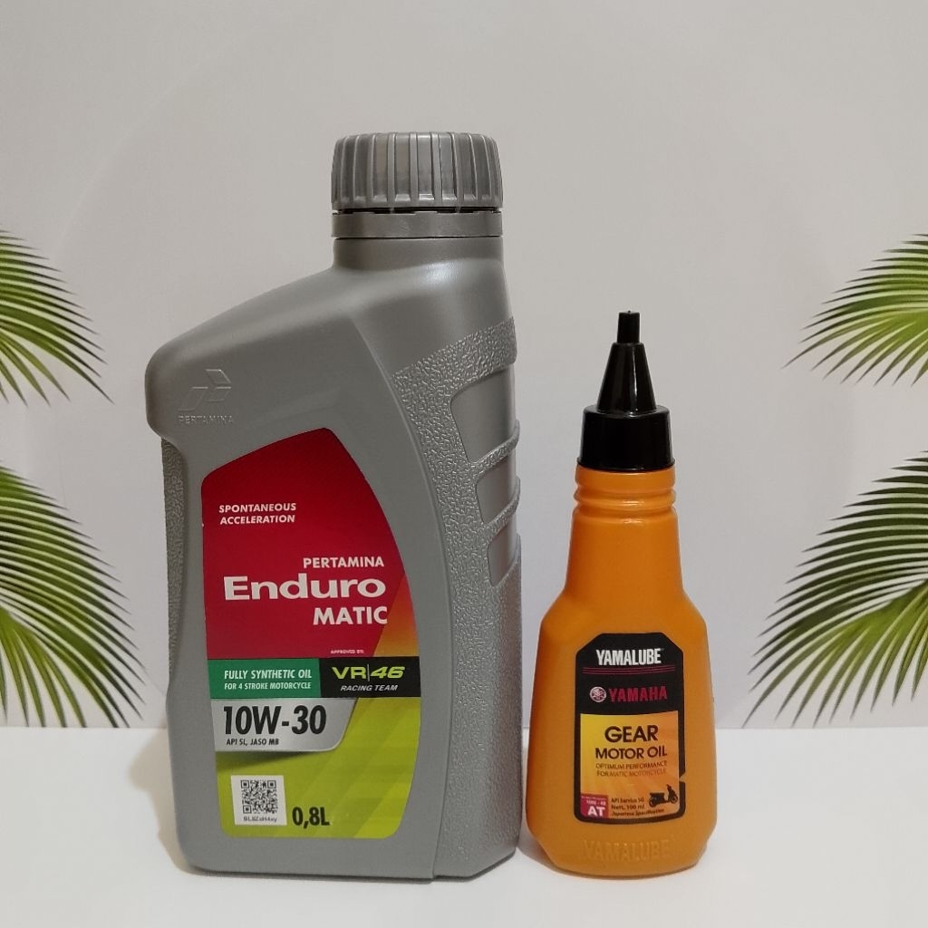 OLI MESIN ENDURO MATIC 0,8ML DAN YAMALUB GIRBOK 100ML OLI PELUMAS MESIN MIO MIO J/M3 SOUL FINO MIO S