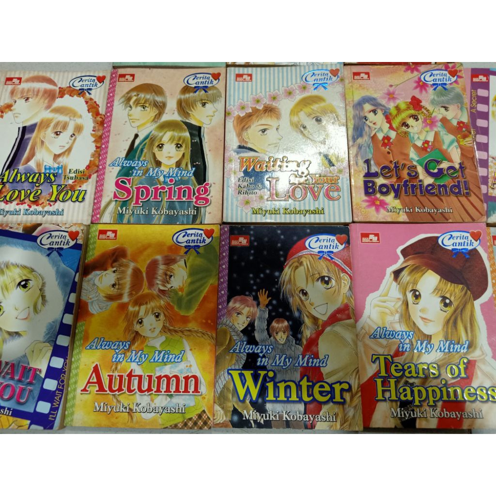 Komik cerita cantik Miyuki Kobayashi (cabutan)