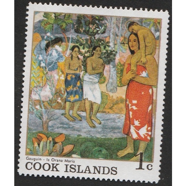 

A 11391 SATU BUAH PRANGKO COOK ISLANDS NOMINAL 1C TEMA LUKISAN MEMANGGUL BALITA DENGAN KONDISI BELUM ADA CAP