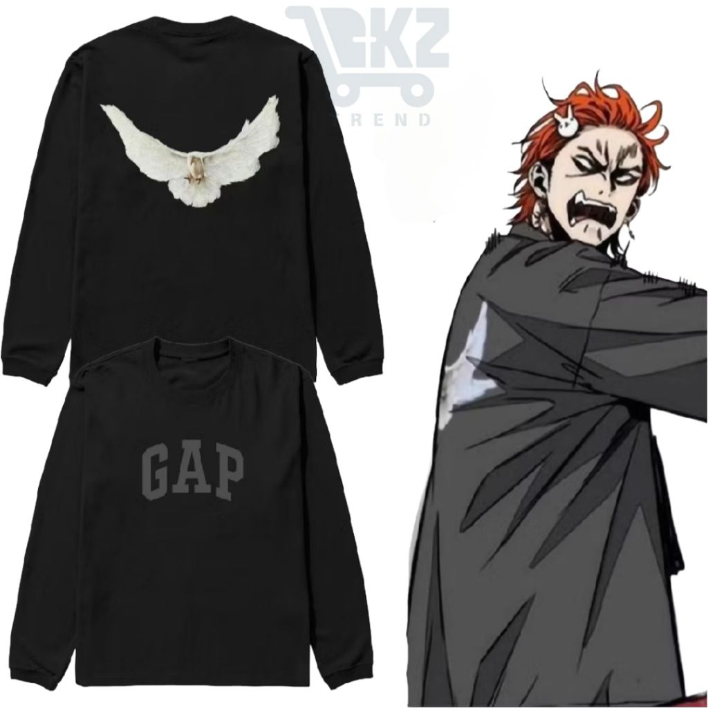 Baju Kaos Windbreaker Chris Gap x YZY Webtoon