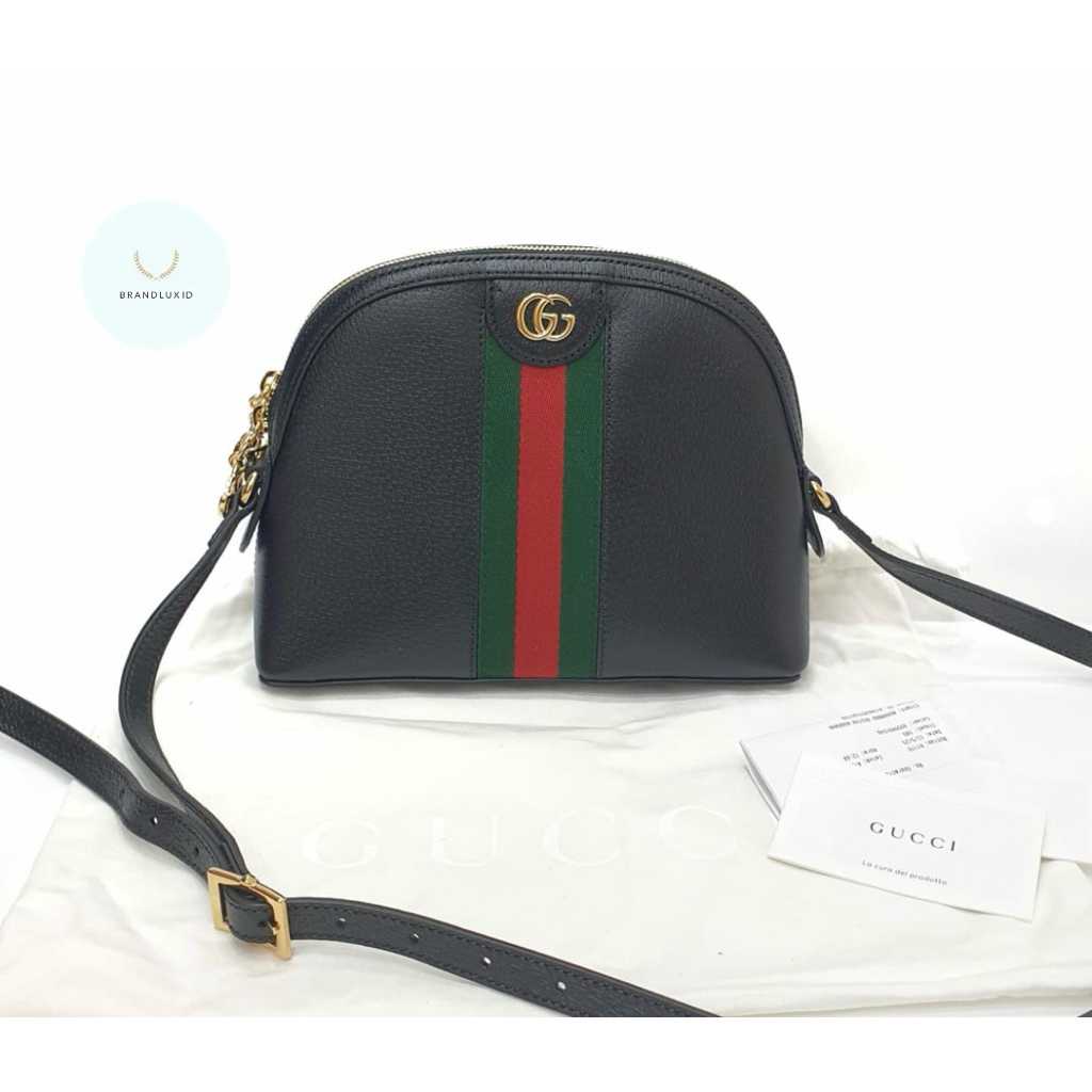 Gucci Ophidia Dome Alma Black leather