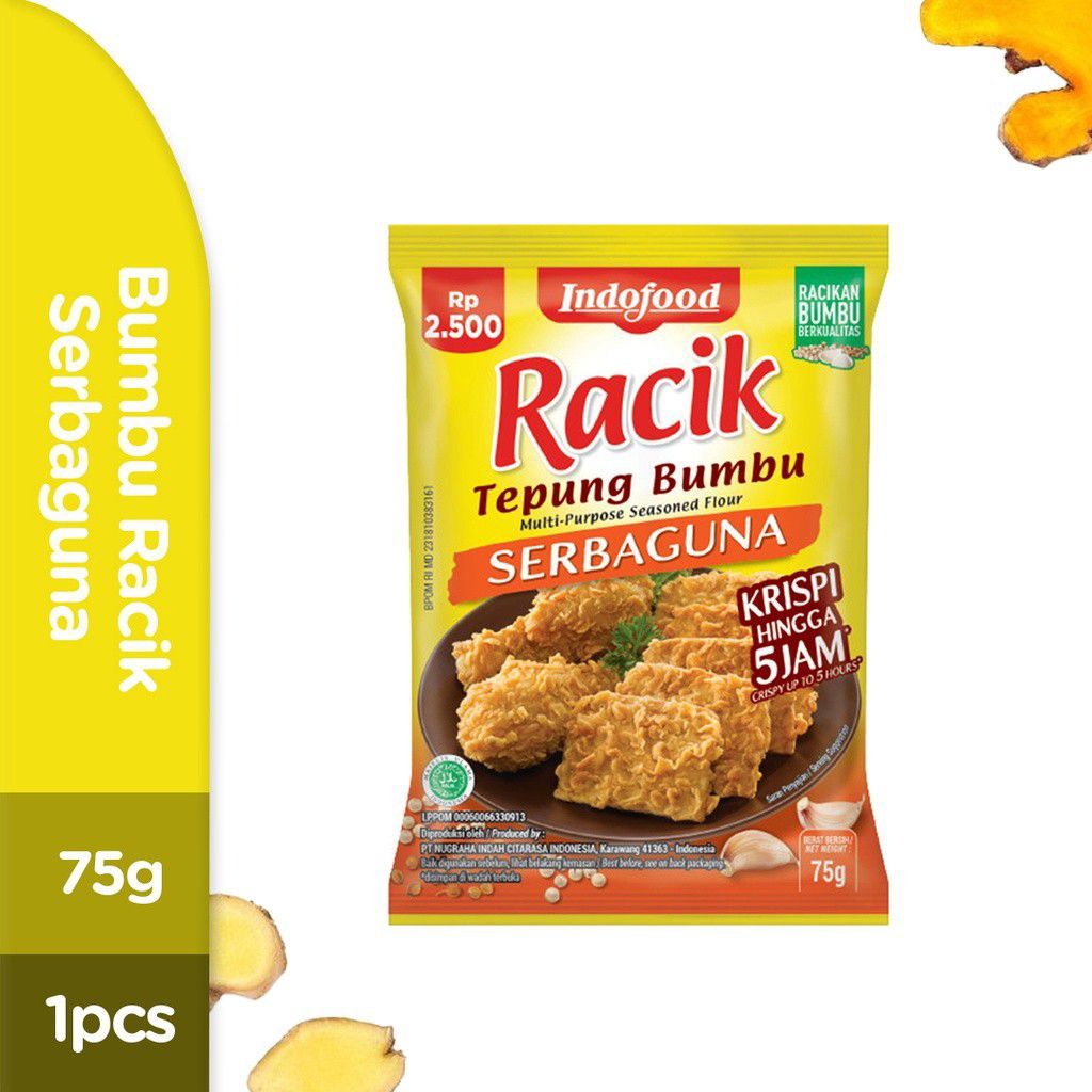 

Racik Tepung Bumbu Serbaguna 75g