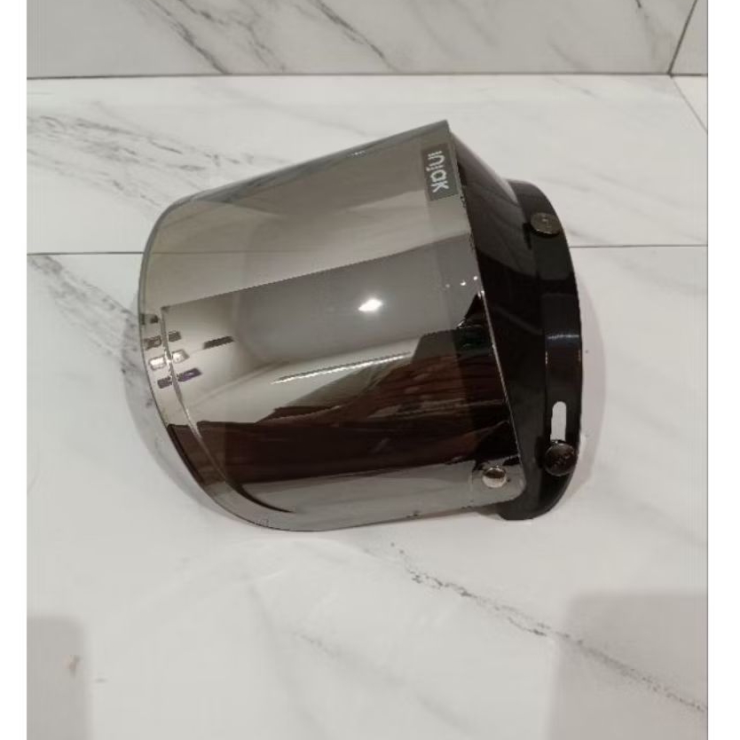 Visor helm kaca helm flat visor Bogo retro injak