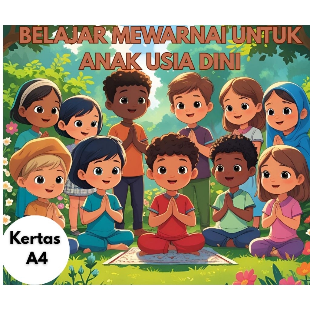 

LEMBARAN KERTAS ANAK MEWARNAI UKURAN A4