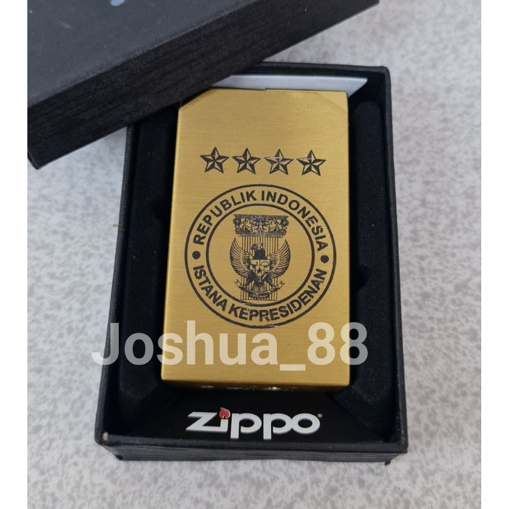 Korek Bara Api Gas Istana Kepresidenan Republik Indonesia Gold