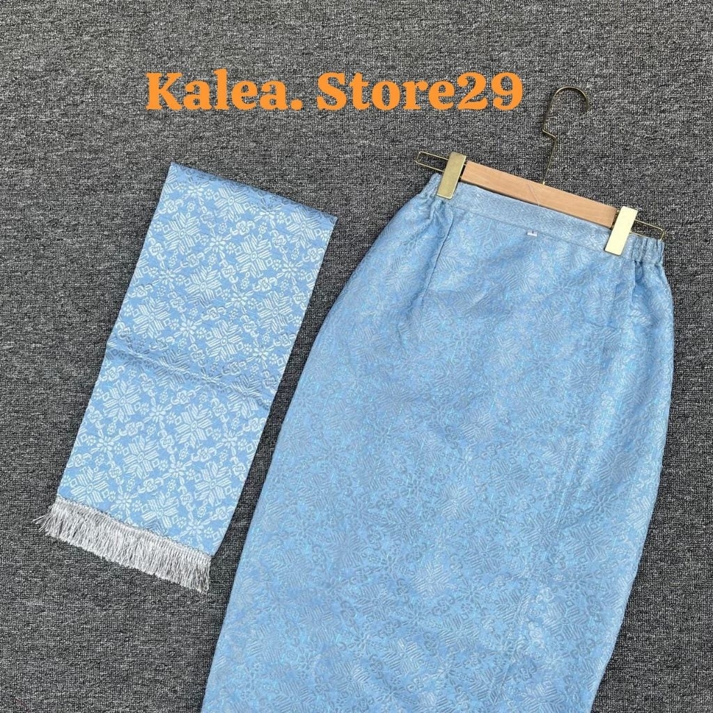 ROK SPAN SONGKET SETT SELENDANG/ROK SONGKET SELENDANG/SELENDANG SONGKET