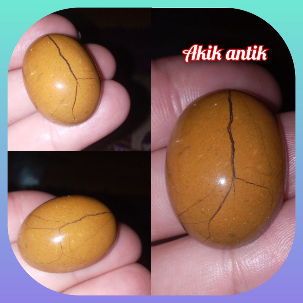 Batu Cincin Akik Badar Asem Jumbo