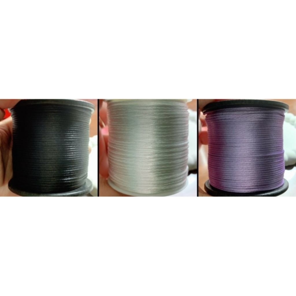 

Tali Satin +/- 1mm ll Tali Simpul Cina 5 meter