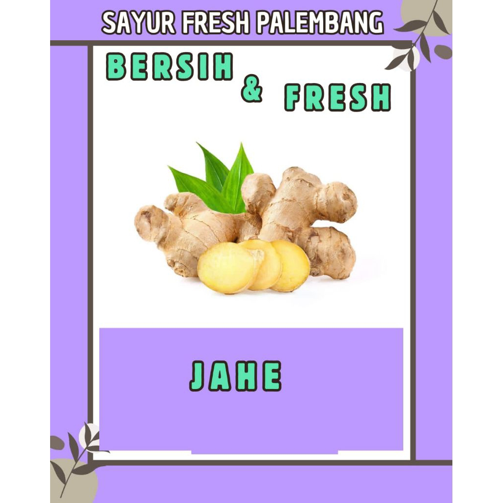 

JAHE FRESH & BERSIH - PALEMBANG