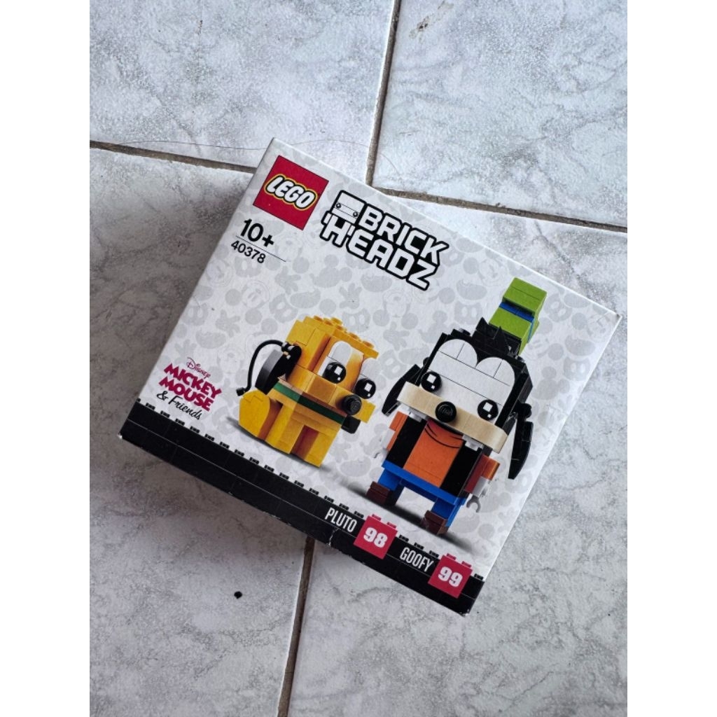 LEGO BRICK HEADZ GOOFY & PLUTO