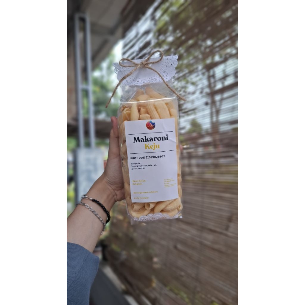 

Dbeja Makaroni keju Home Made Kemasan 250g