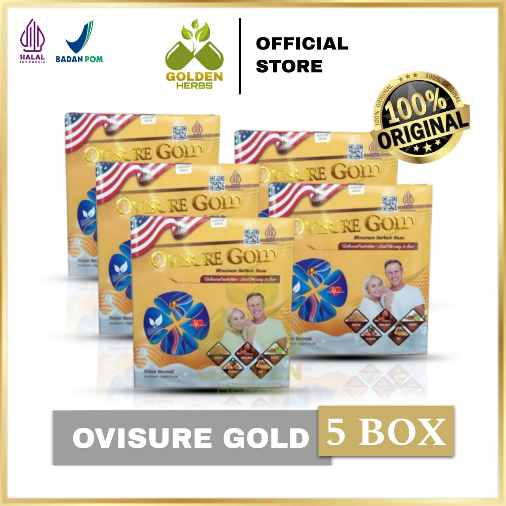 

Ovisure Gold 5 Box Original Milk Usa Untuk Tulang Dan Sendi