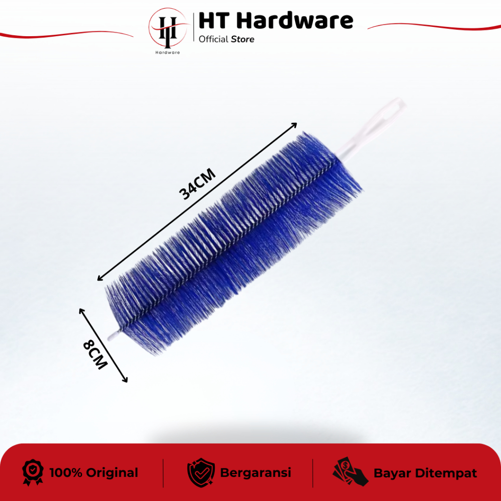 PROMO TERBARU HT Hardware Kemoceng Sikat Pembersih Debu Kipas Angin Jendela Tirai Gordern Ac