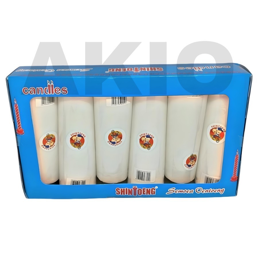 Lilin Ulang Tahun Unik Panjang Besar Jumbo SHINTOENG Aesthetic Korea Pesta 1 Pcs
