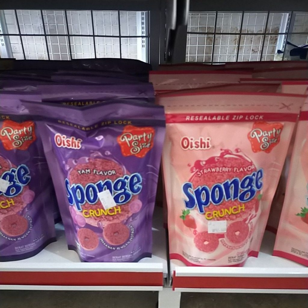 

Snack sponge oishi 4 varian rasa