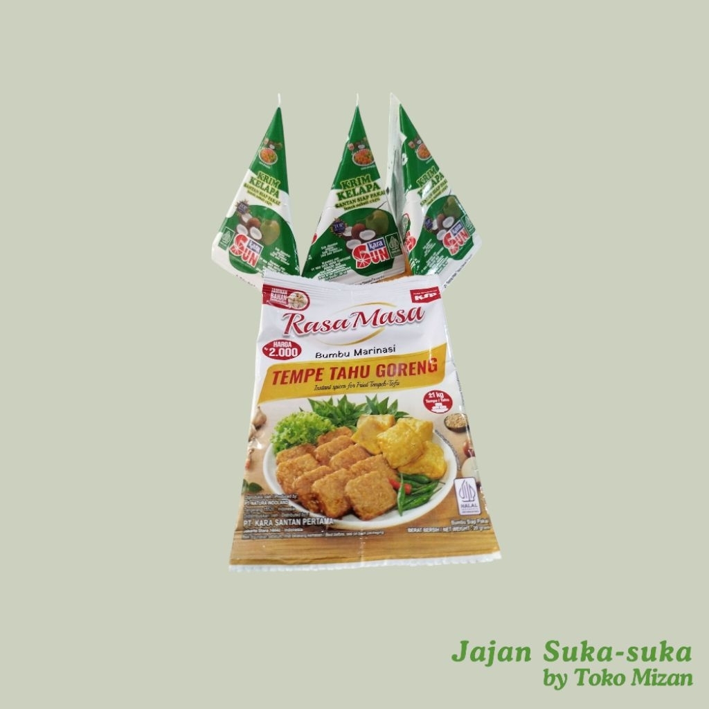 

Santan Kara Sun Kara Santan Kelapa 65ml Bundling 3 Gratis Bumbu