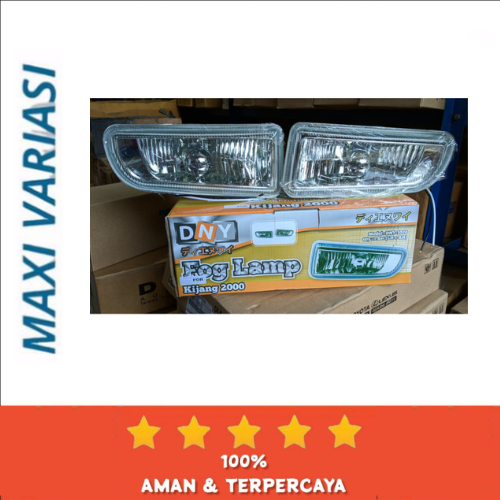 LAMPU KABUT FOGLAMP KIJANG KAPSUL 2000 1SET KANAN KIRI DNY-1020