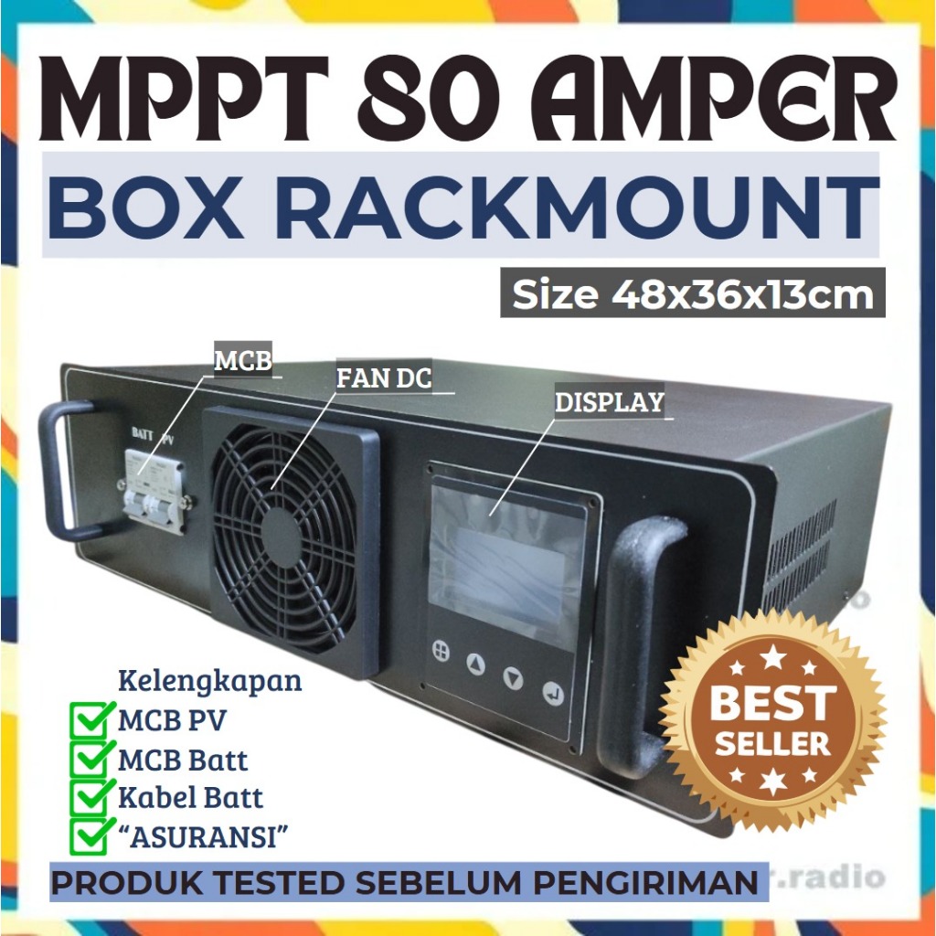 MPPT rating 80a 80 amper rack mount mppt solar charging 80A Casing MPPT Lokal MPPT 80A rackmount MPP