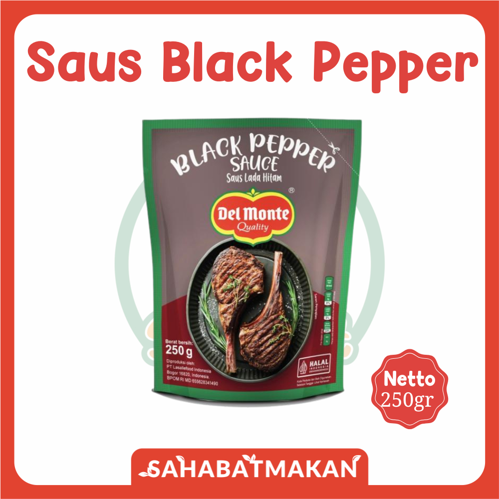 

DelMonte / Saus Black Pepper — Sahabat Makan Sayur Jogja