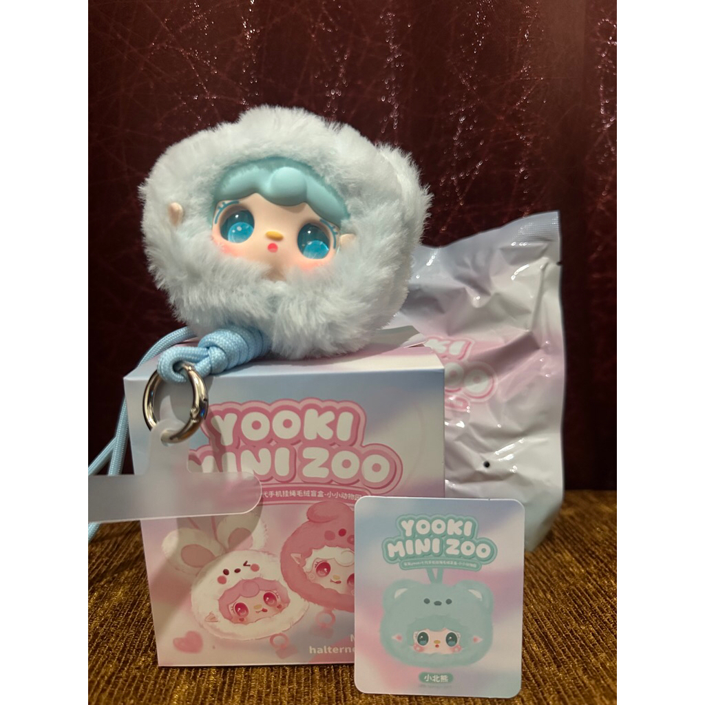 

(READY STOCK!) Yooki Mini Zoo Lanyard - Biru