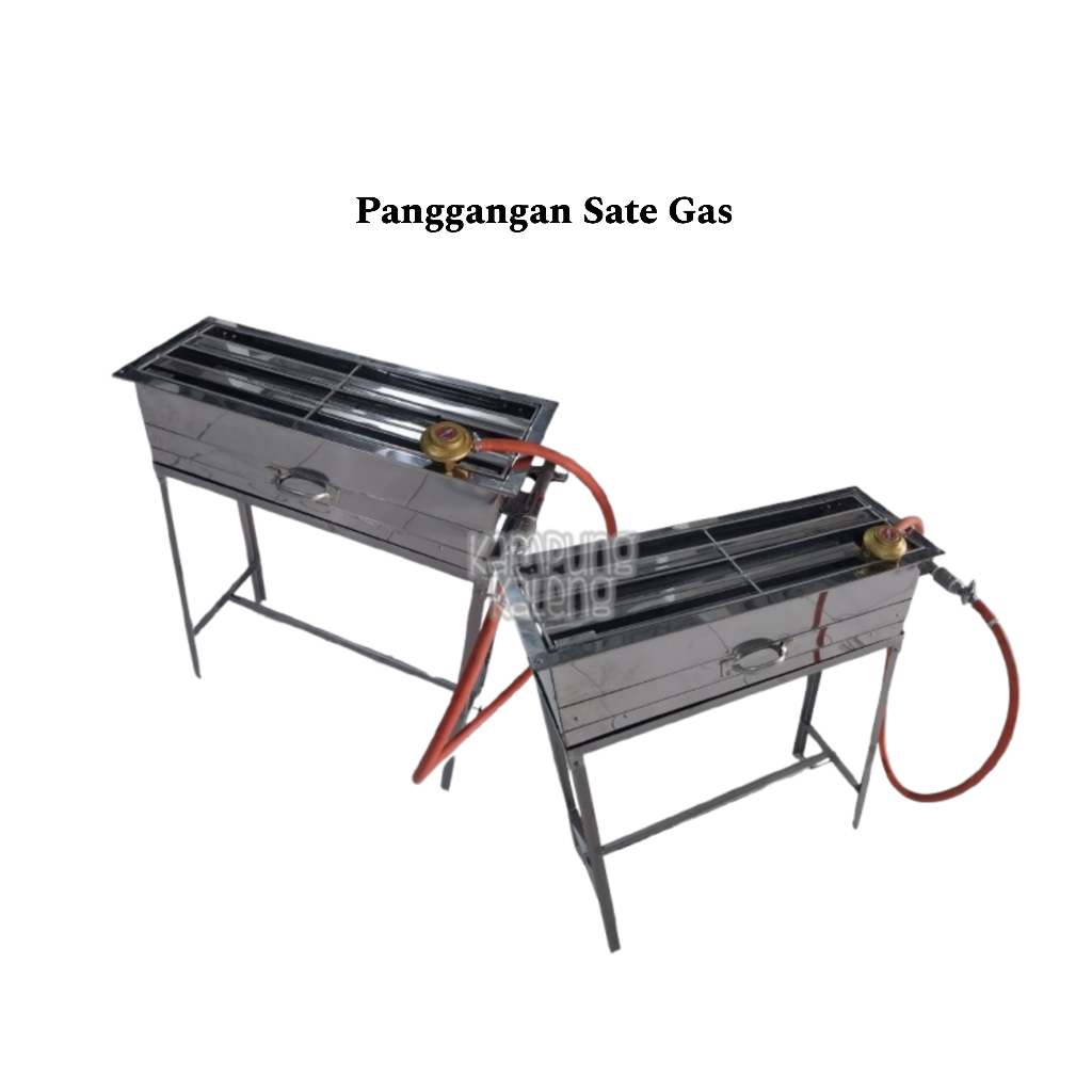 Panggangan Sate Gas Stainless