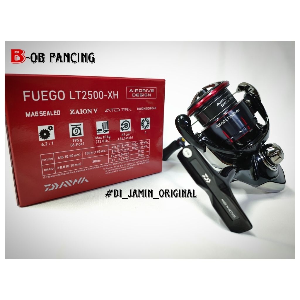 Reel Daiwa Fuego LT 2500 XH th 2023 Power Handle