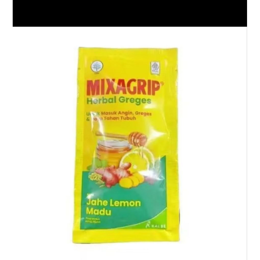 

MIXAGRIP HERBAL GREGES SACHET ISI 6 PERBOX