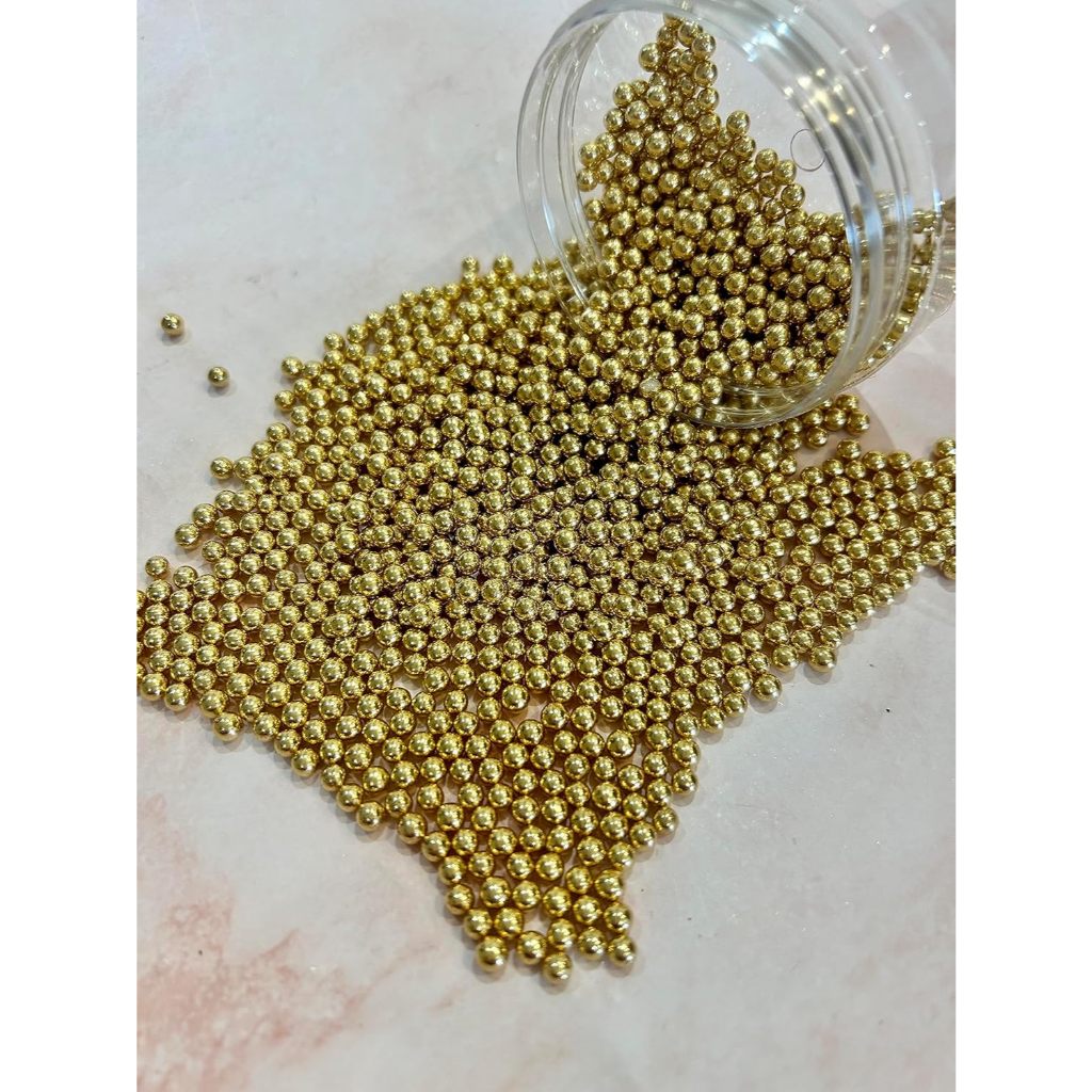 

Sprinkle mutiara gold "4mm" 50gr