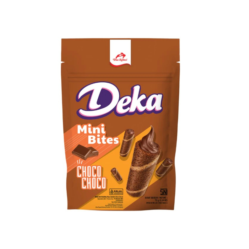 

Deka Mini Wafer Bites Choco, Durian, dan Ube 72 Gr