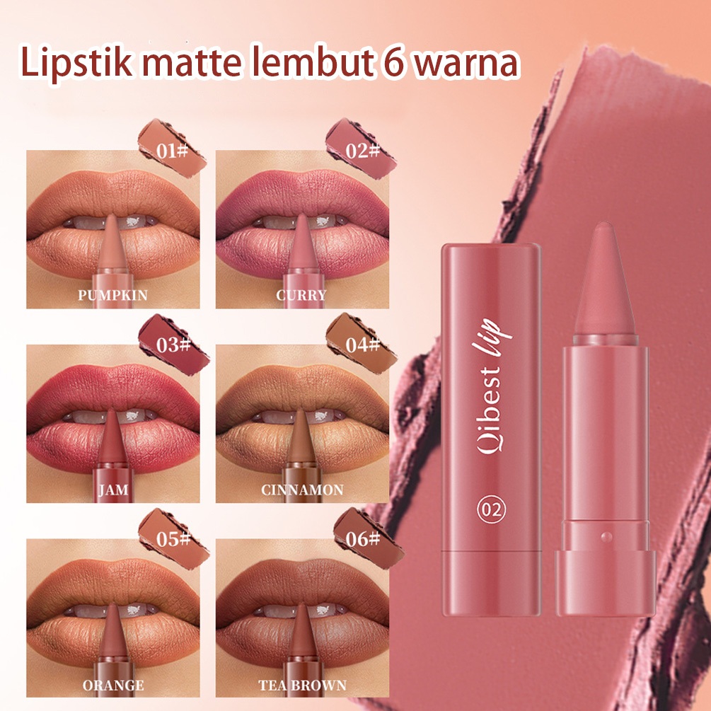 Lip liner pensil matte waterproof super stay pensil bibir  lipliner murah tahan lama dan anti air li