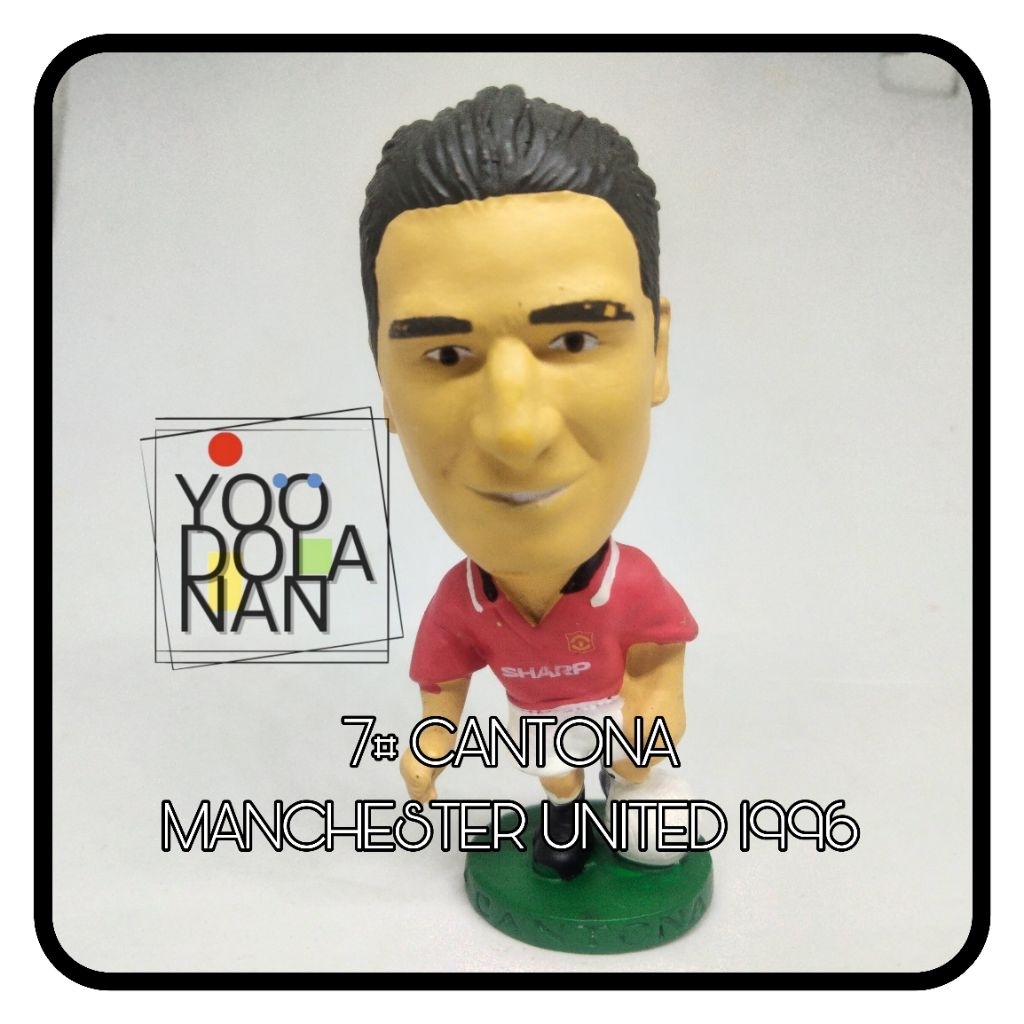 7# CANTONA - MANCHESTER UNITED 1996 CORINTHIAN PROSTARS FIGURE PEMAIN BOLA