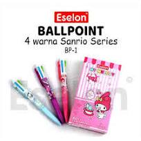 

1buah Pulpen Cetek 4 warna SANRIO BP-1 / Pulpen Cetek 4 Warna