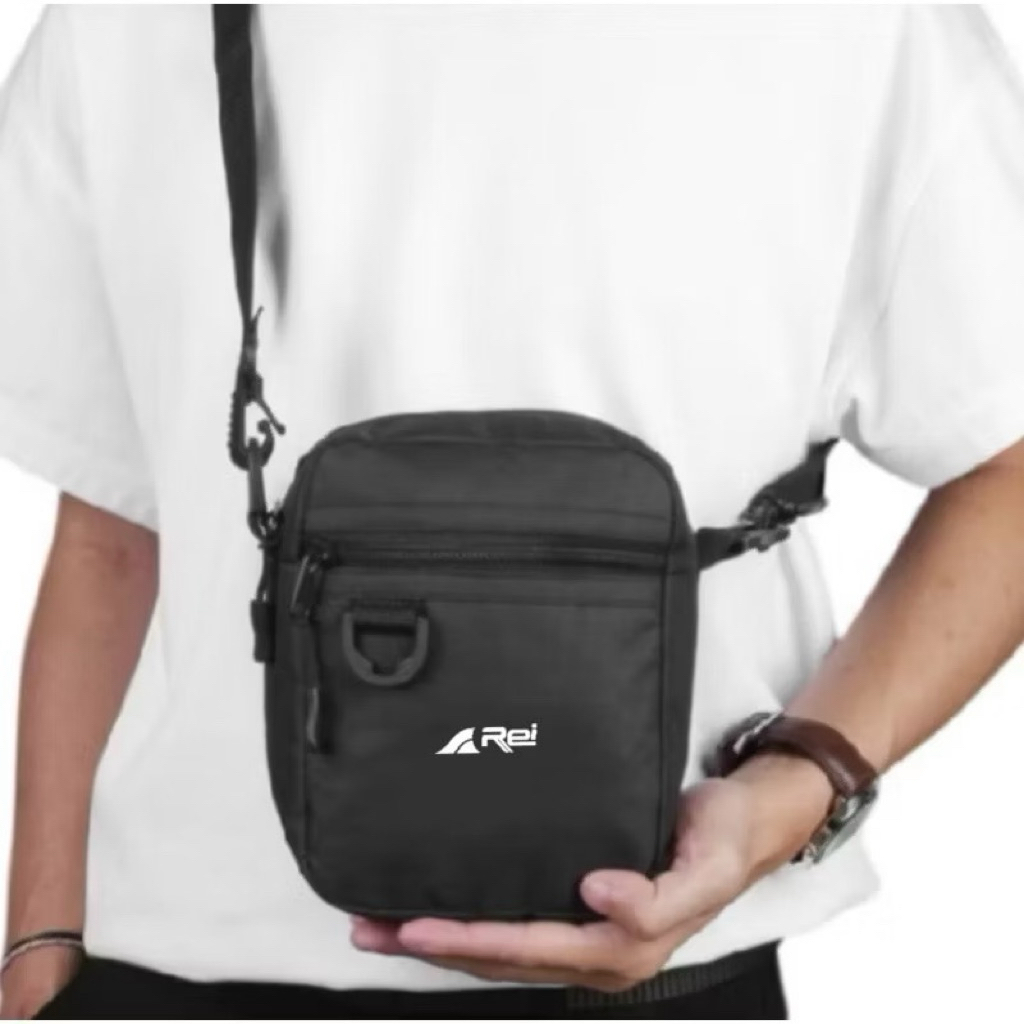 Tas Selempang Mini Unisex – Sling Bag Outdoor Model REI (KW Premium)