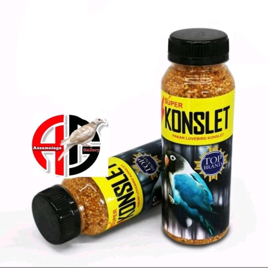 0PAKAN SUPER KONSLET PAKAN BURUNG LOVEBIRD PAKAN KONSLET LOVEBIRD per botol