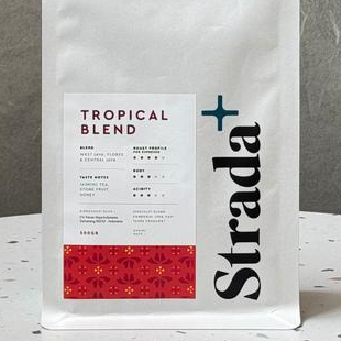 

Kopi Arabica Espresso Strada Coffee Blend Tropical Specialty Grade Kopi Bubuk Wangi Harum Kopi Pahit