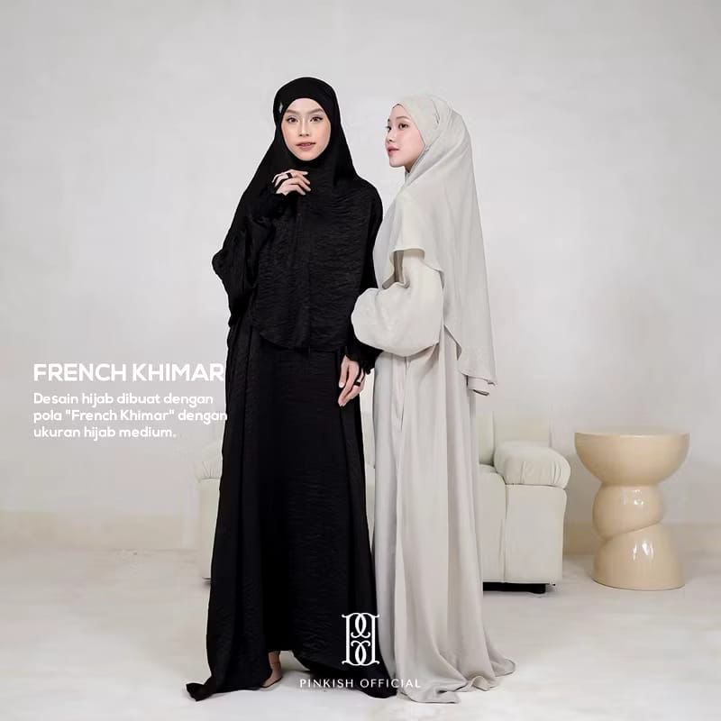 ABAYA SET KHIMAR/ABAYA SET FRENCH KHIMAR