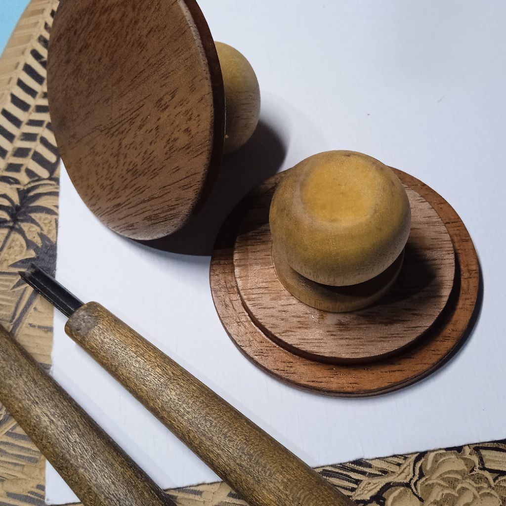 

Baren hand press manual cukil lino / kayu printmaking handmade