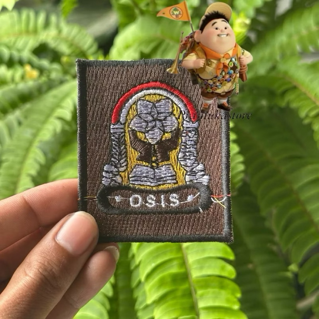 Bet OSIS SMA FULL BORDIR | Badge osis sma full bordir