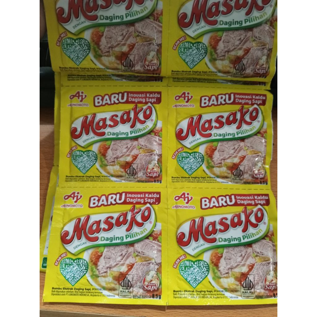 

Masako 24 pcs bumbu masak tabur penyedap