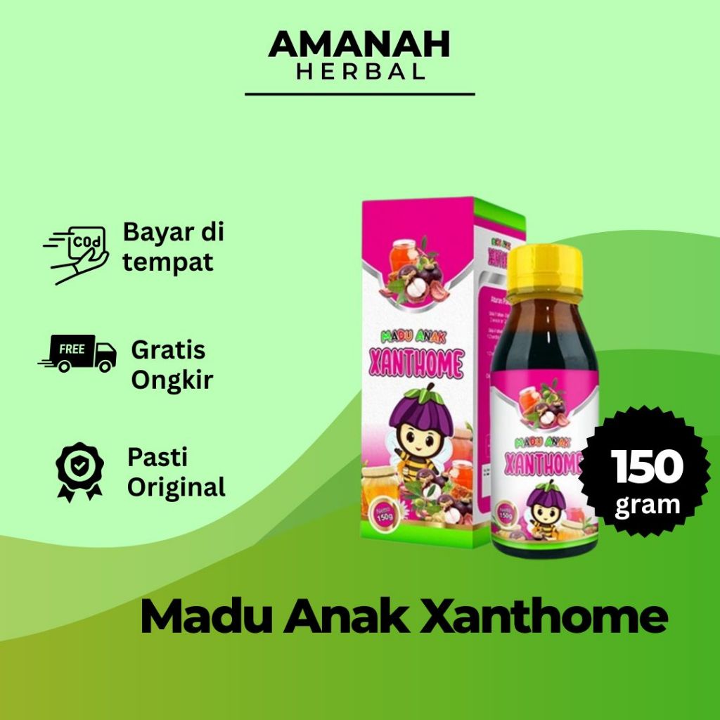 

Madu Anak Xanthome penambah nafsu makan pada anak