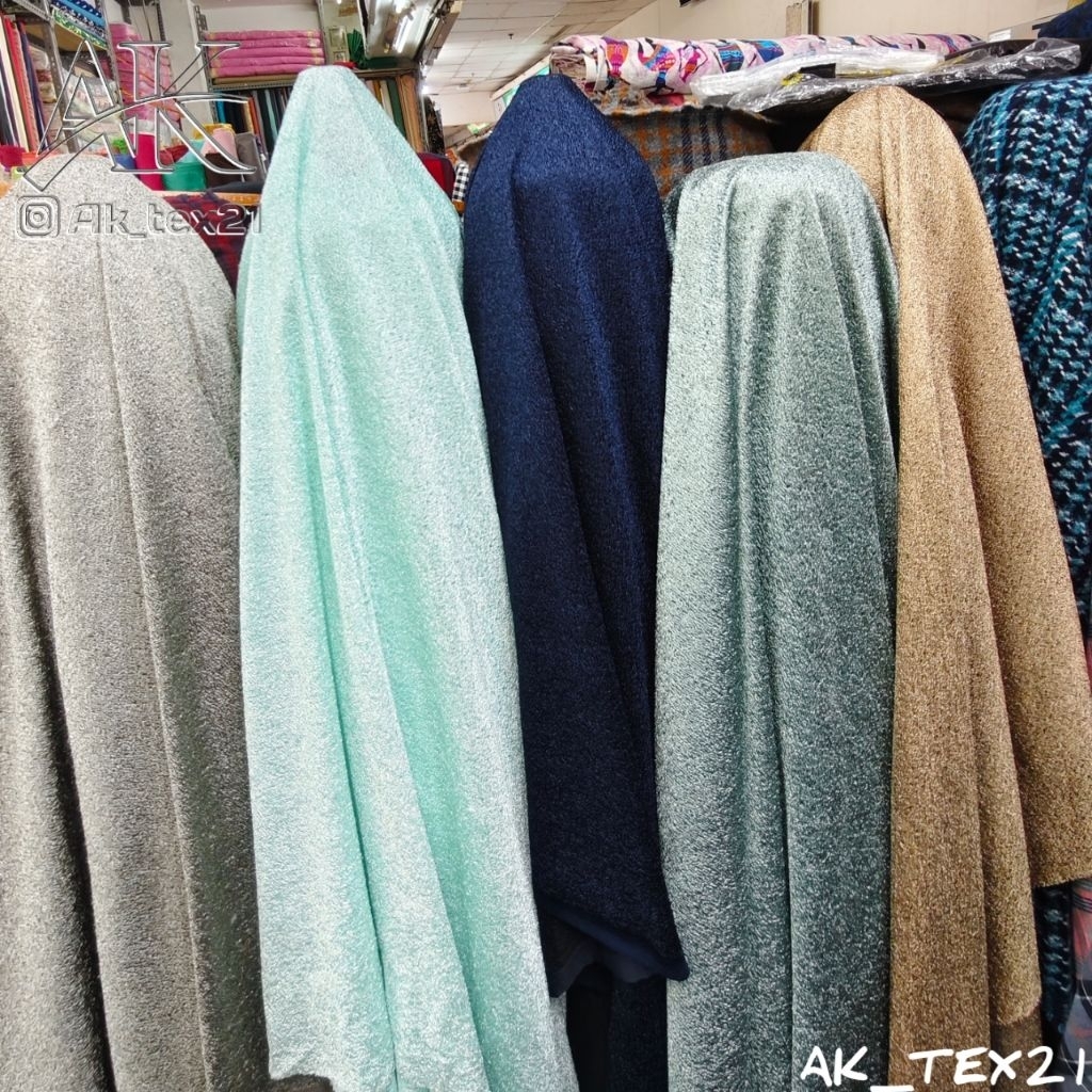 Bahan Kain Jacquard Glitter Harga Per 0.5 Meter