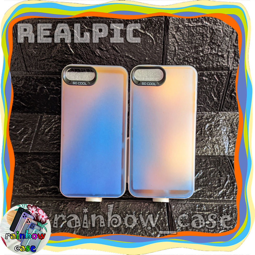 APPLE IPHONE 7 PLUS / 8 PLUS / 7+ / 8+ CASE IMD HOLOGRAM SILVER AURORA