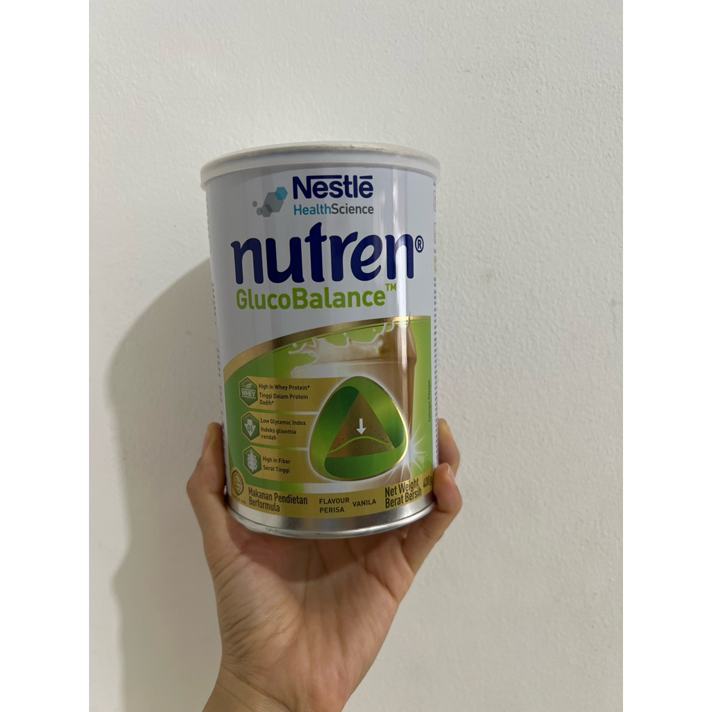

Susu nutren Glucobalance 400Gr .