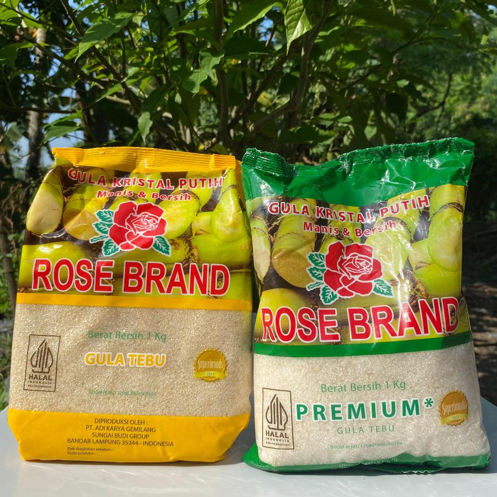 

Rose Brand Gula Pasir Putih Premium Kemasan 1Kg Halal Original