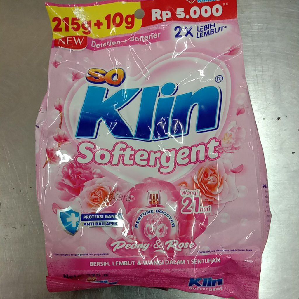 Soklin Softergent pink 225gr