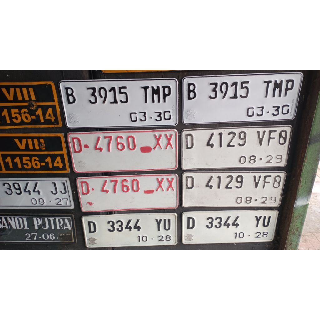 plat nomor motor stamdar samsat