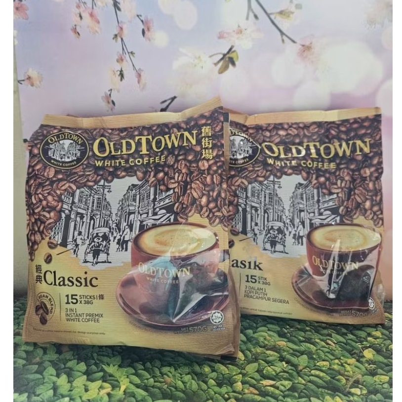 

OLDTOWN 3IN1 WHITE COFFEE CLASSIC 15 Sticks Malaysia