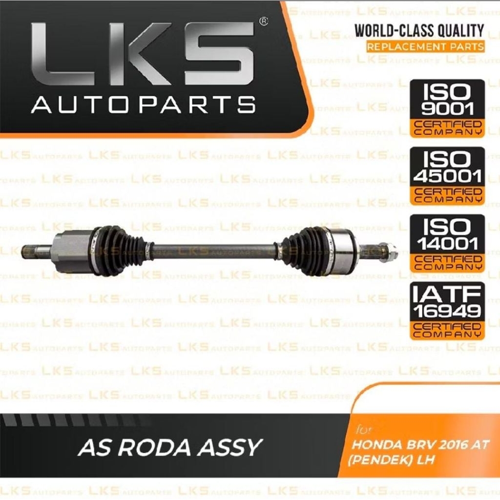201678 CV JOINT ASSY KIRI BRV AT 2016 PENDEK